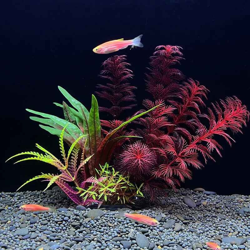Artificial Aquarium Plants – Plastic Aquatic Decorations for Fish Tanks 🌿🐠