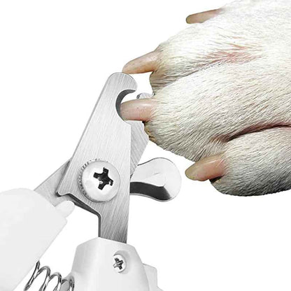 Professional Stainless Steel Pet Nail Clipper – Dog & Cat Nail Trimmer