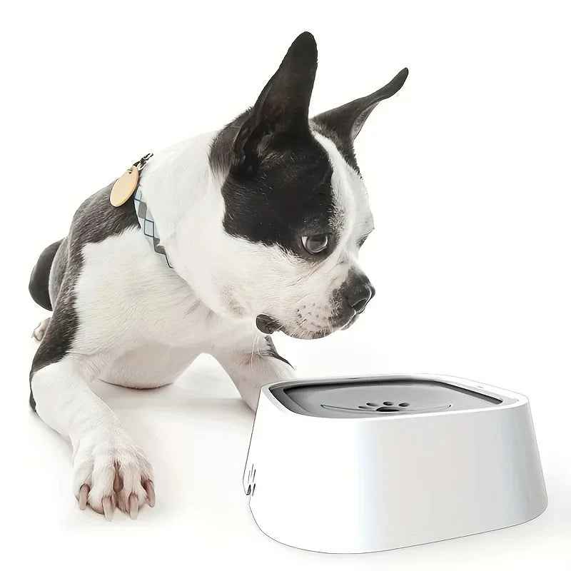 No-Spill Dog Water Bowl – Slow Feeder Dish for Pets