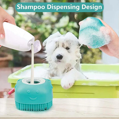 Pet Bath & Massage Brush – For Dogs & Cats