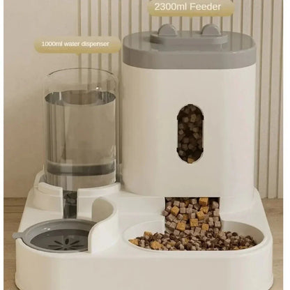 FeedFlow™ – Automatic Feeder & Water Fountain for Pets