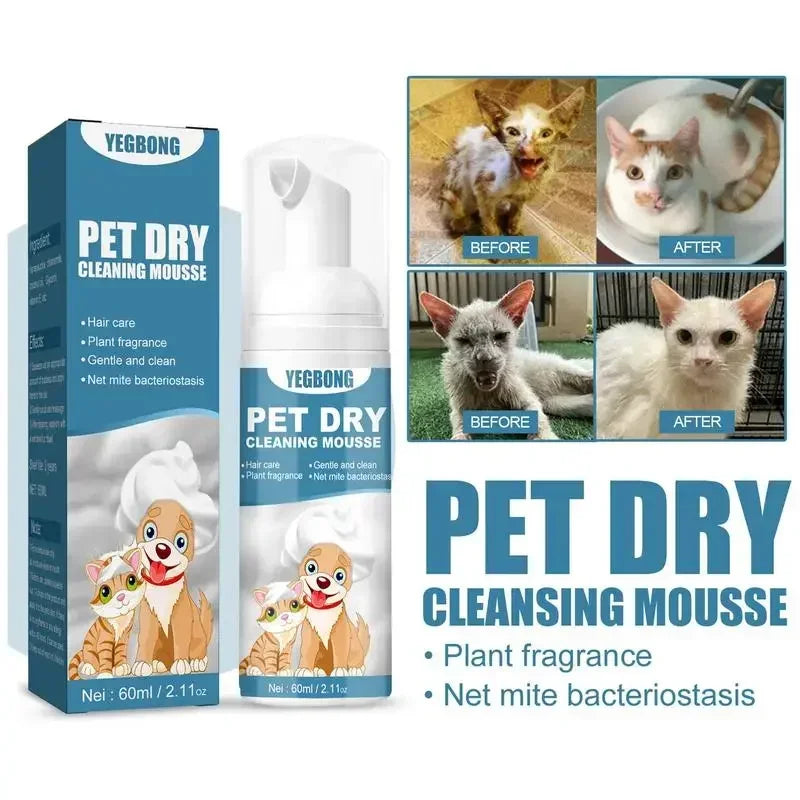 FreshPaws™ – Waterless No-Rinse Pet Shampoo