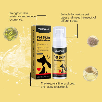YEGBONG™ Pet Skin Care Spray – Soothing Relief for Dogs & Cats