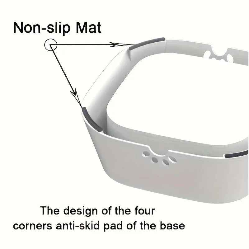 No-Spill Dog Water Bowl – Slow Feeder Dish for Pets