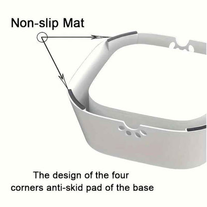 No-Spill Dog Water Bowl – Slow Feeder Dish for Pets