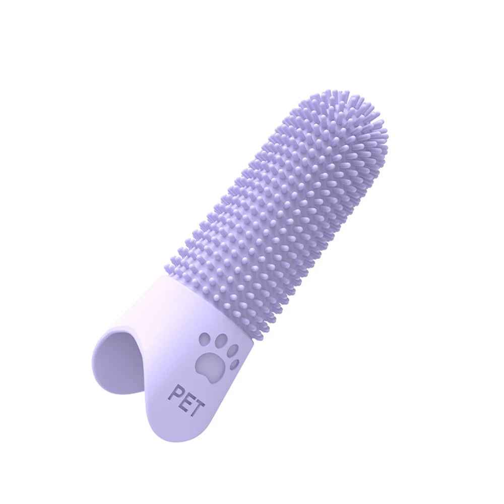 Silicone Finger Toothbrush for Cats & Dogs – Gentle Tartar & Plaque Remover