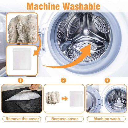 Ultra Plush Dog Bed – Soft Washable Cushion for Puppies & Large Dogs