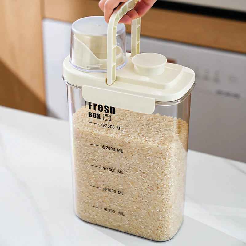 Large Capacity Pet Food Storage Bucket – Moisture-Proof Sealed Container for Dogs & Cats