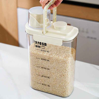 Large Capacity Pet Food Storage Bucket – Moisture-Proof Sealed Container for Dogs & Cats