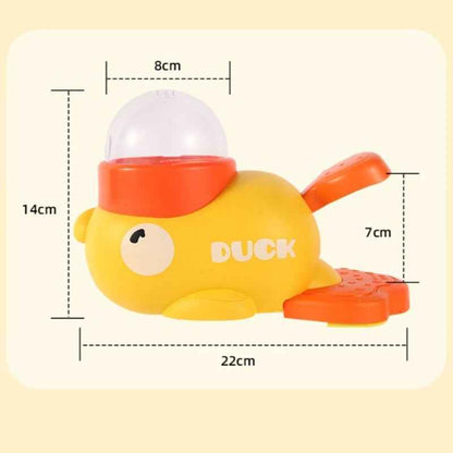 DuckFeast™ – Cartoon Duck Treat Dispenser for Pets