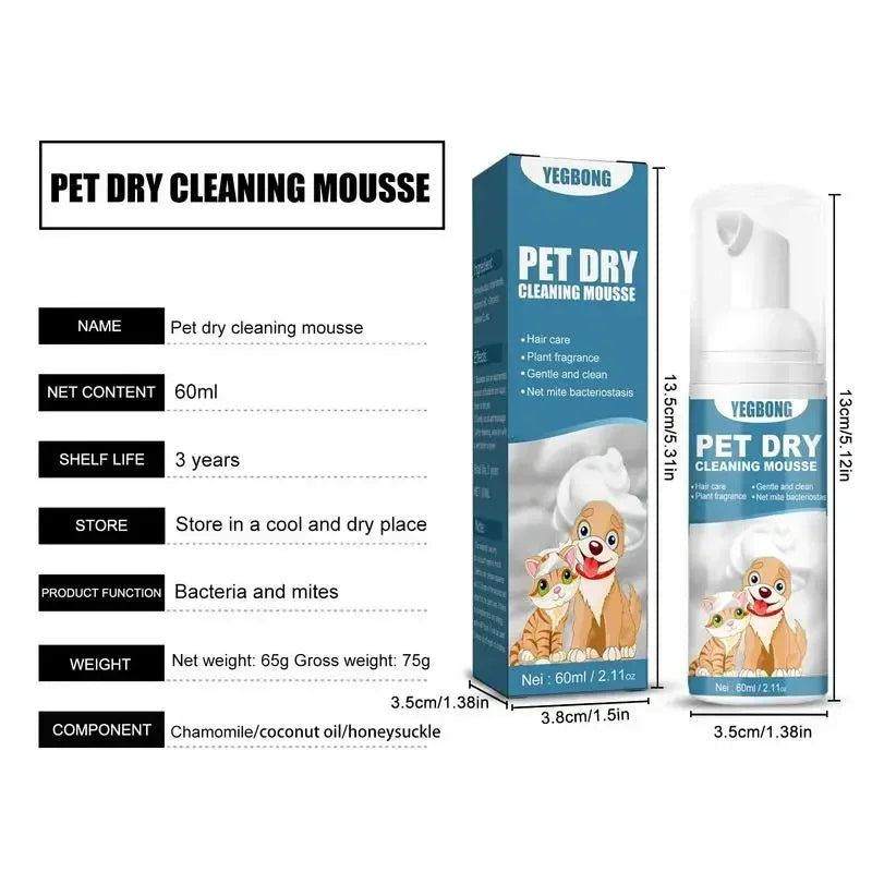 FreshPaws™ – Waterless No-Rinse Pet Shampoo