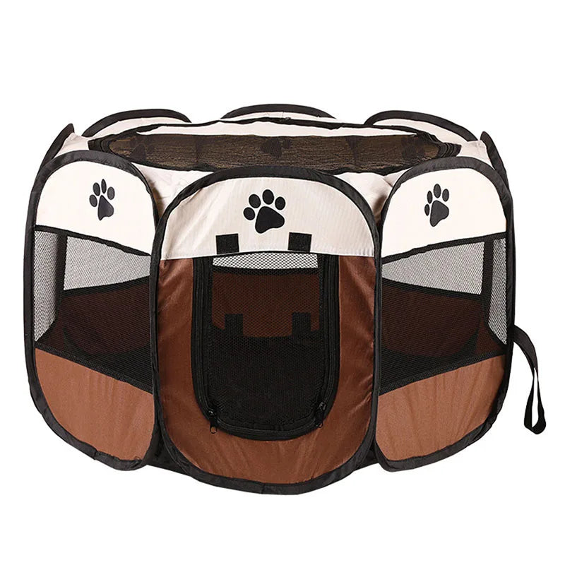 PawHaven™ – Foldable Pet Tent & Playpen
