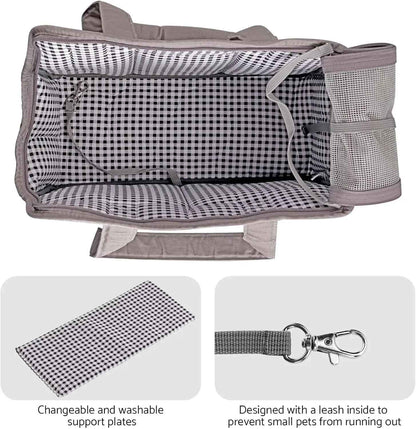 Maxetodo Small Pet Carrier for Cats & Dogs – Portable Travel Bag