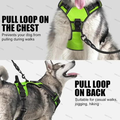 LED Dog Harness – No-Pull, Adjustable & Rechargeable