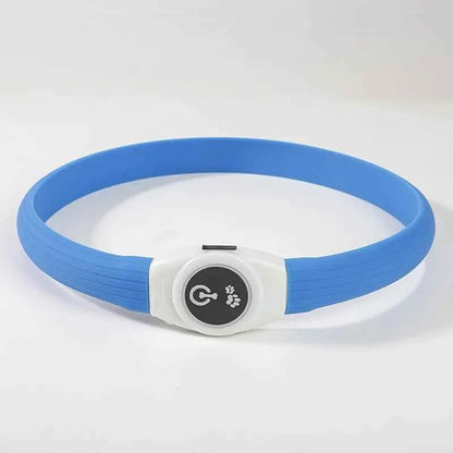 LED Dog Collar USB Rechargeable – Waterproof Glow Collar for Night Safety | Fits Small, Medium & Large Dogs