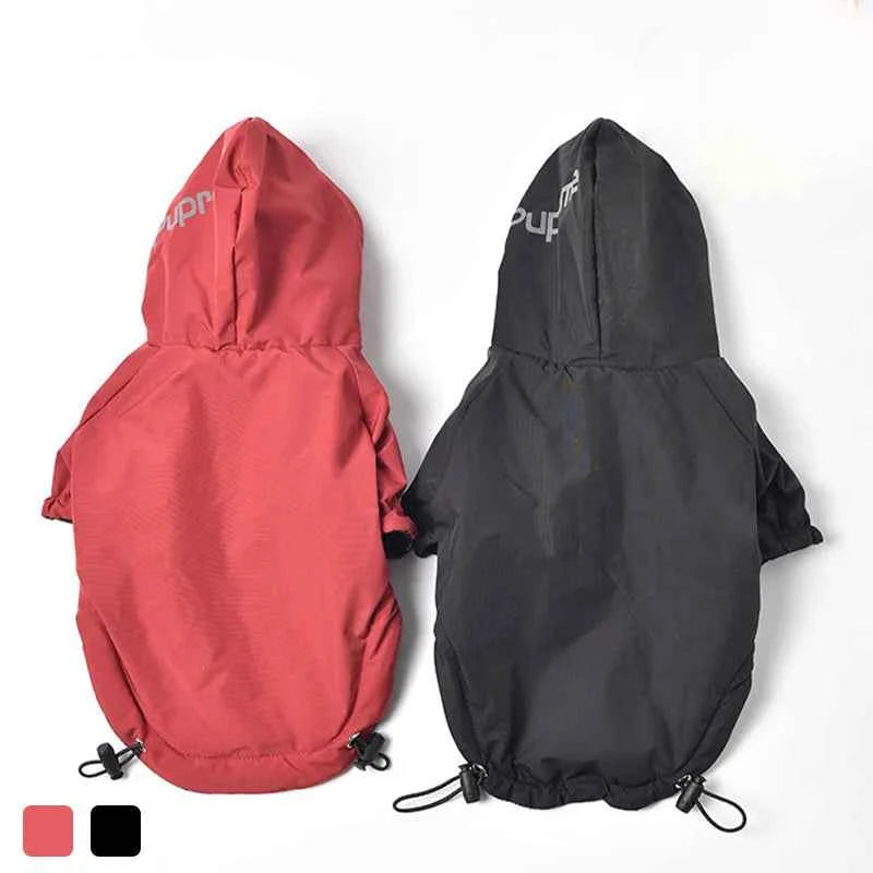 WarmTrek™ Waterproof Hooded Dog Coat — Reflective Winter Jacket