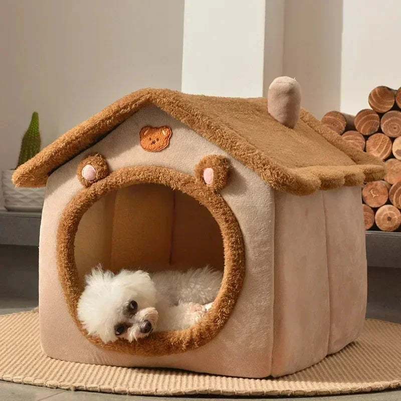 CozyPaws™ – Foldable Pet House