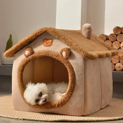 CozyPaws™ – Foldable Pet House