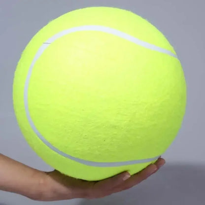 24cm Giant Dog Tennis Ball – Large Inflatable Pet Toy