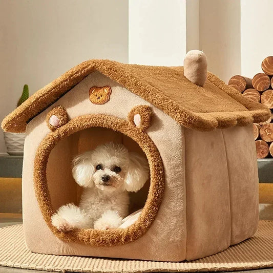 CozyPaws™ – Foldable Pet House