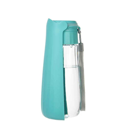 Portable Outdoor Pet Water Bottle for Dogs & Cats – Leak-Proof High Capacity Feeder