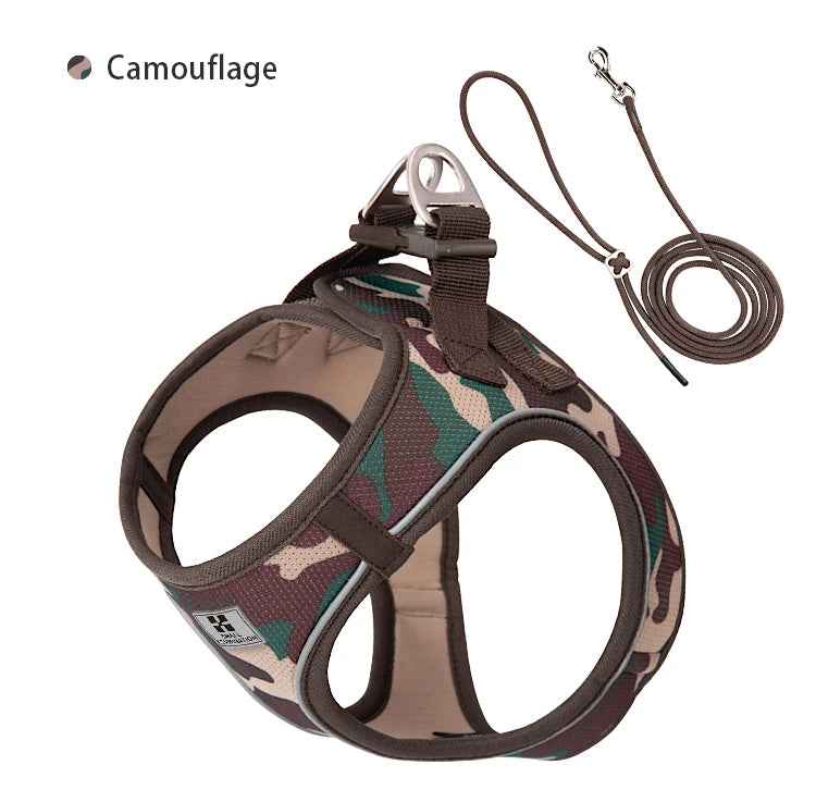 SafePaw™ – Reflective Harness & Leash Set