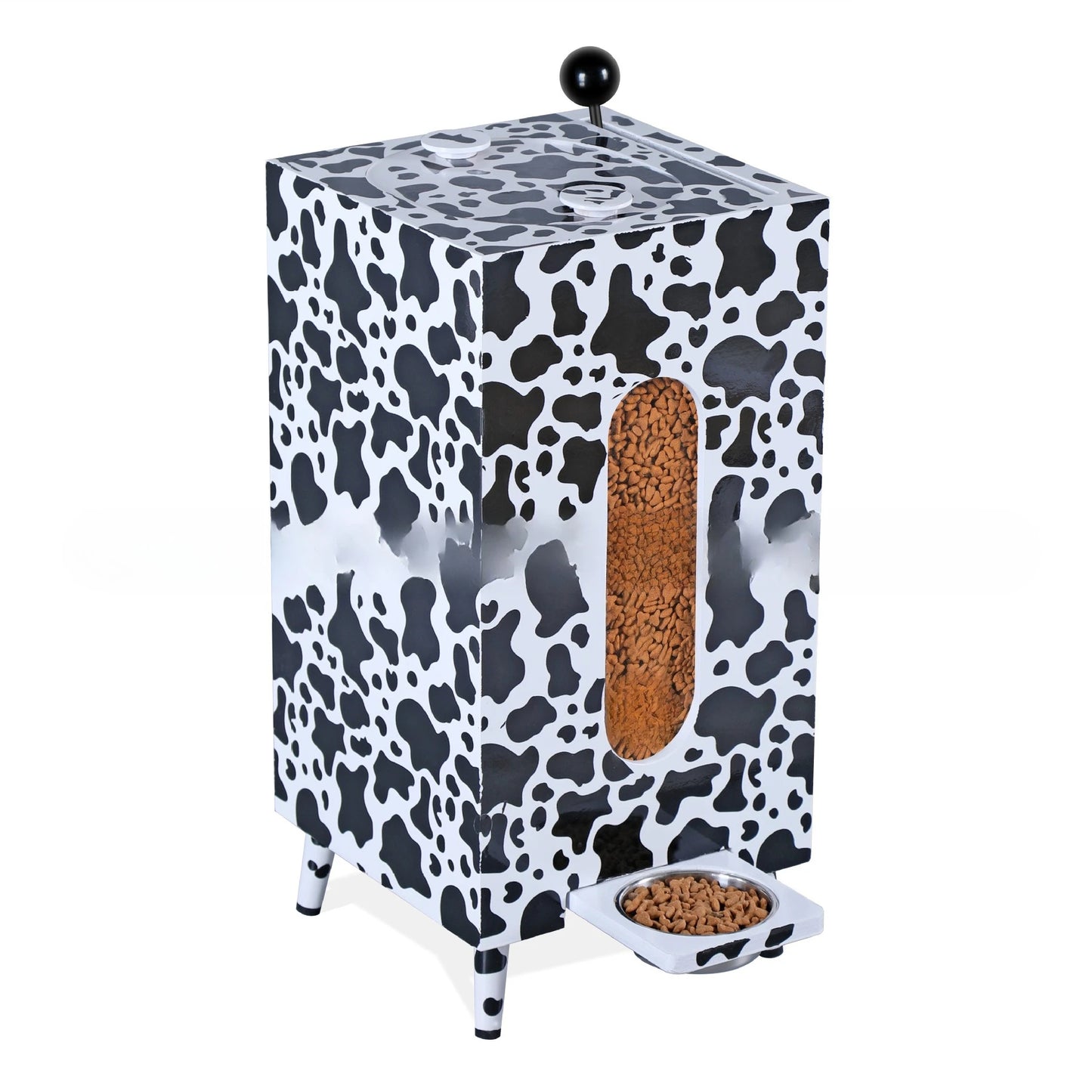 Retro Style Sealed Pet Food Storage Container for Cats & Dogs