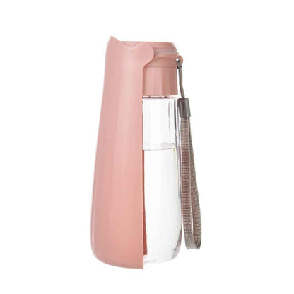 Portable Outdoor Pet Water Bottle for Dogs & Cats – Leak-Proof High Capacity Feeder