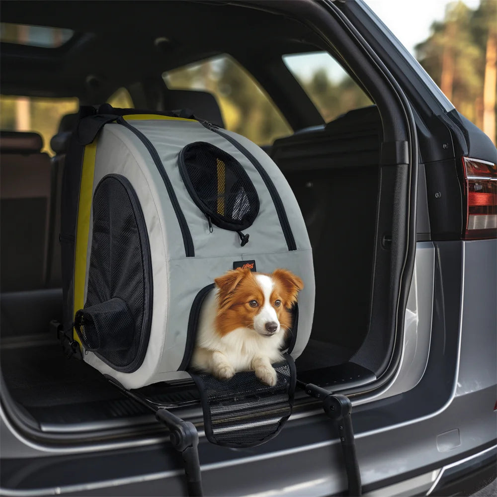 Expandable Foldable Pet Backpack Carrier